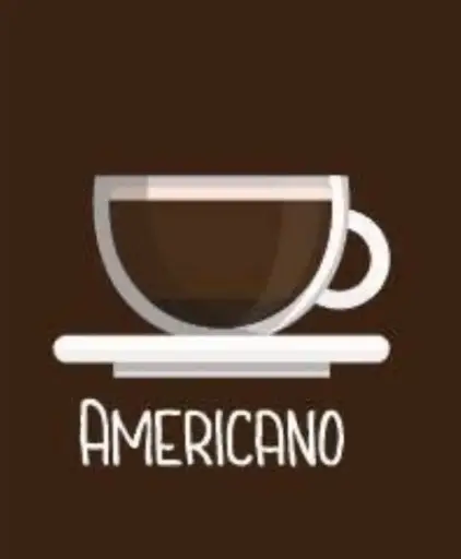 [El café americano es una bebida elegante y sencilla, caracterizada por su sabor suave pero profundo. Se prepara diluyendo un espresso con agua caliente, lo que resalta sus notas aromáticas sin perder su intensidad. Es perfecto para quienes disfrutan de la esencia del café en su forma más pura.] AMERICANO
